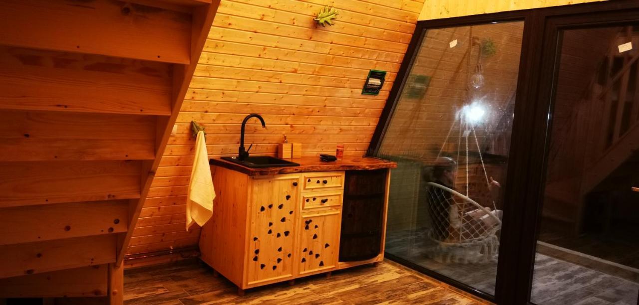 Casa - Cabana Tip A Frame, Cerna, Vaideeni, Valcea Cerna  Exterior foto